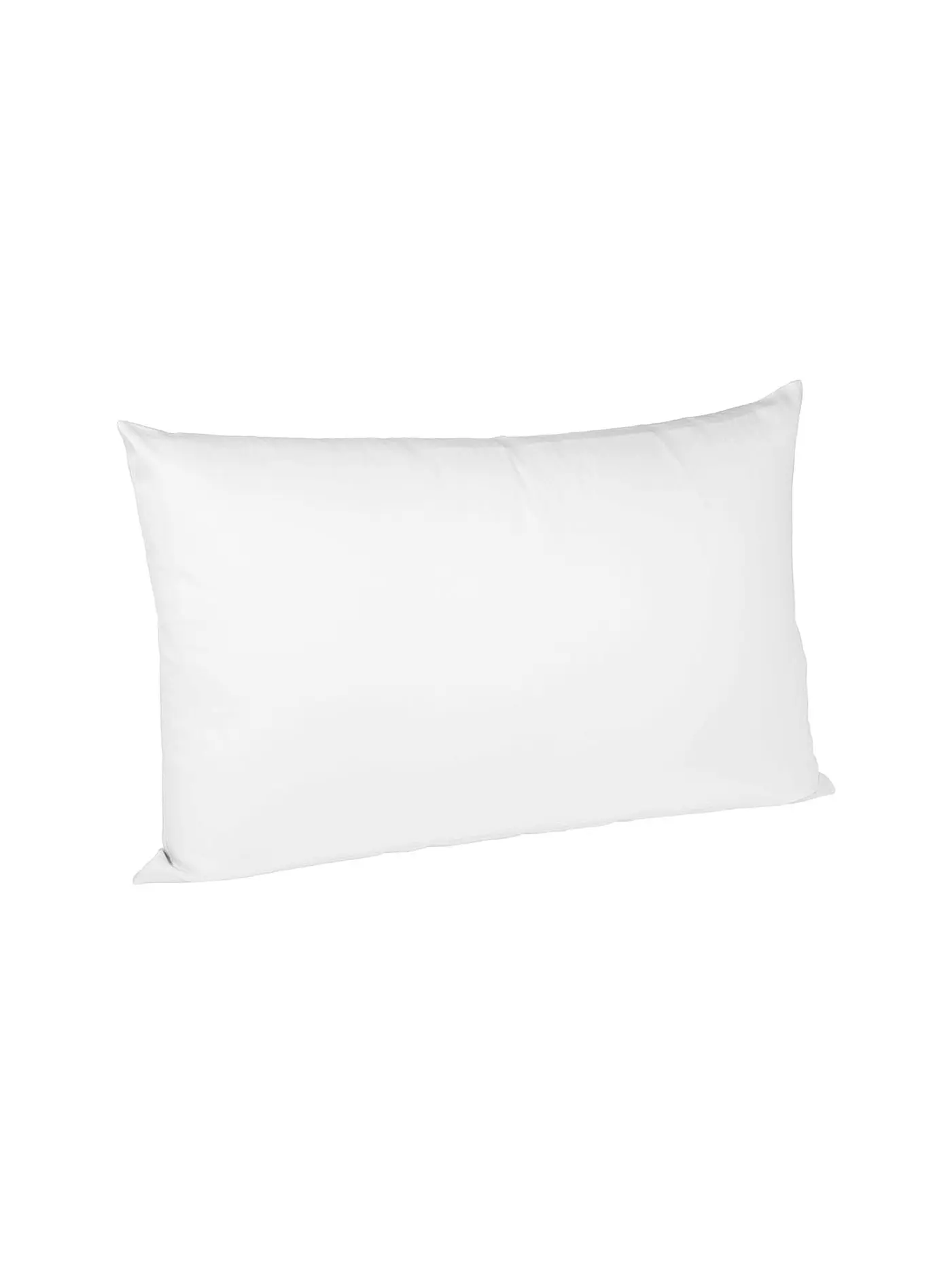 FLEURESSE | Interlock Jersey Kissenbezug 40x80cm Weiss | 